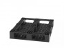 MONOBLOCK INDUSTRIAL PALLET WITH 5 RUNNERS