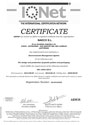 Certificat du système de gestion de l’environnement