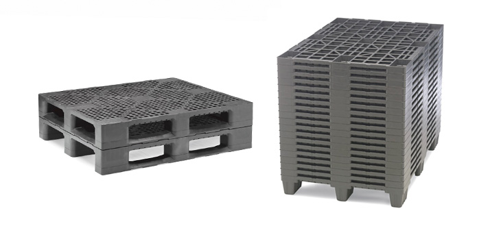Nestable or stackable plastic pallets? The cost effectiveness in saving space