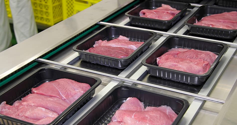 The packaging in the meat sector